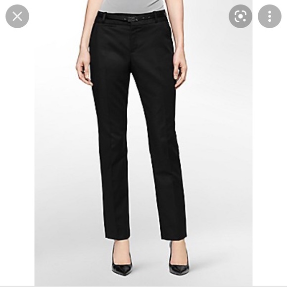 Calvin Klein Essential Skinny Belted Pantsuit (BRAND NEW) - Picture 7 of 8